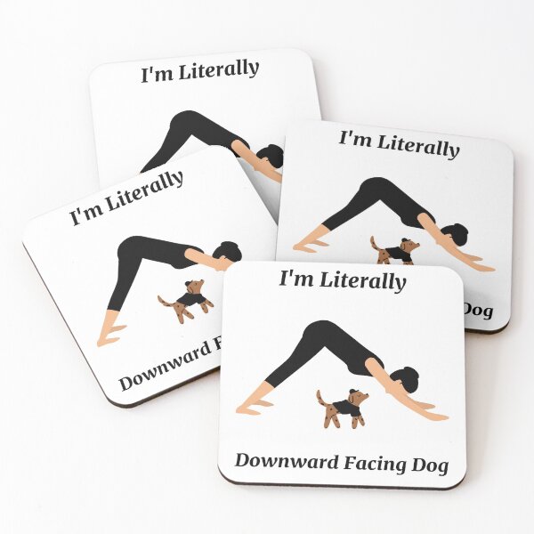 Item preview, I'm Literally Downward Facing Dog designed and sold by viaclothingco.