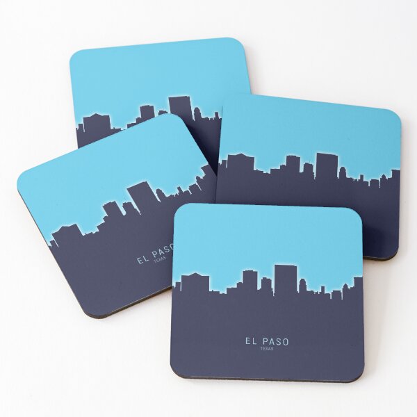 Item preview, El Paso Texas Skyline designed and sold by ArtPrints.