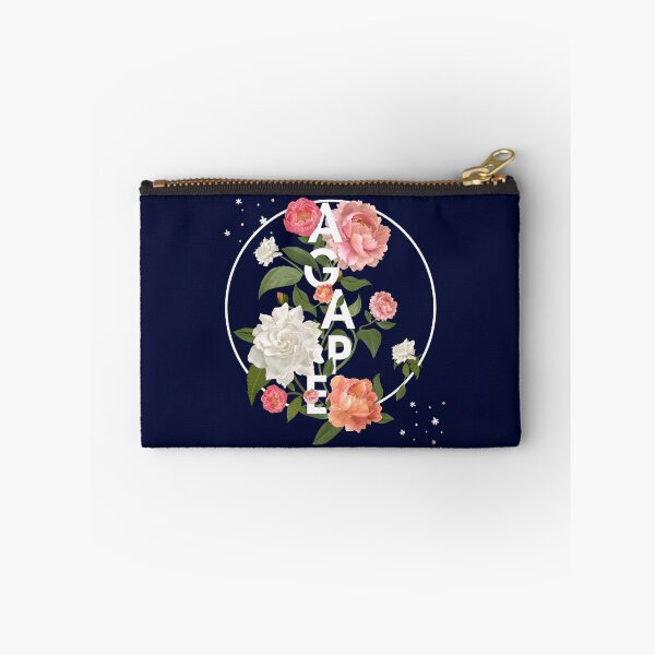 Item preview, AGAPE Blue Floral designed and sold by KA DESIGNS.