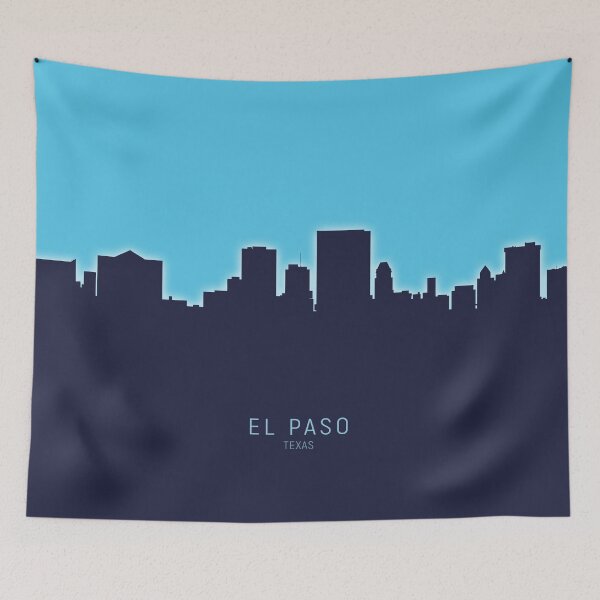 Item preview, El Paso Texas Skyline designed and sold by ArtPrints.