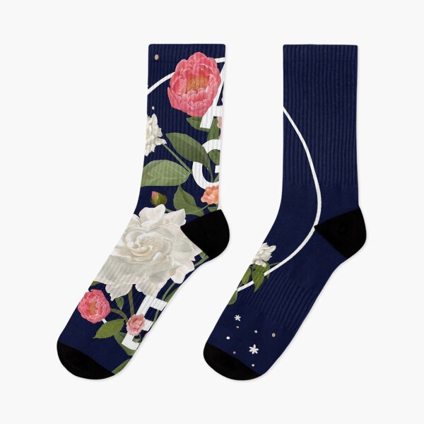 Item preview, AGAPE Blue Floral designed and sold by KA DESIGNS.