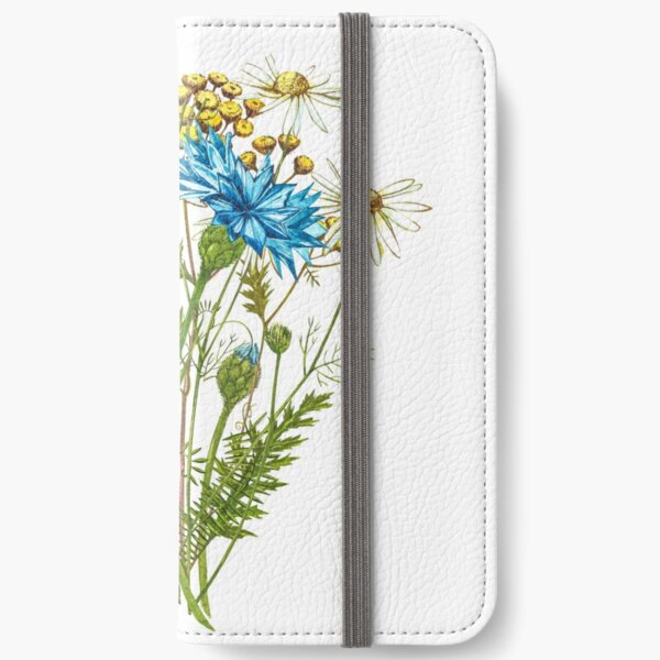 Wildflowers & Gardenflowers iPhone Wallet