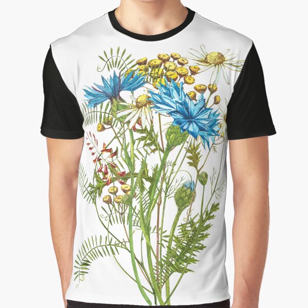 Wildflowers & Gardenflowers Graphic T-Shirt