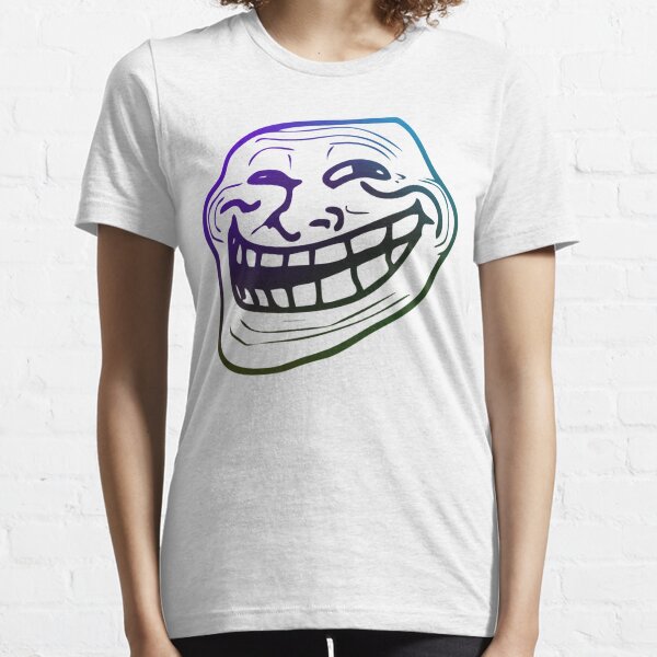 Ninja Troll T Shirts Redbubble - troll face shirt id roblox