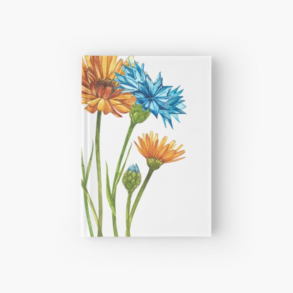 Wildflowers & Gardenflowers Hardcover Journal
