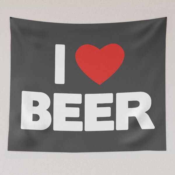 Item preview, I love beer designed and sold by Gezwompl.