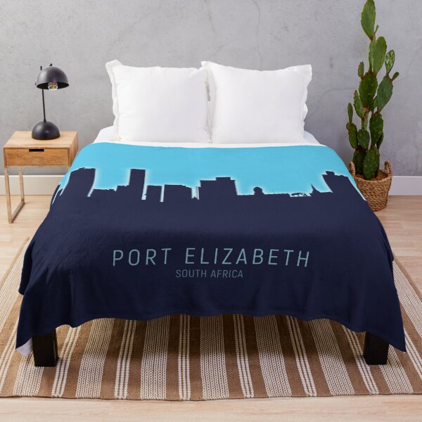 Item preview, Port Elizabeth South Africa Skyline designed and sold by ArtPrints.