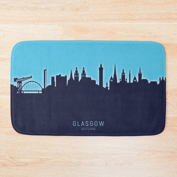 Item preview, Glasgow Scotland Skyline designed and sold by ArtPrints.