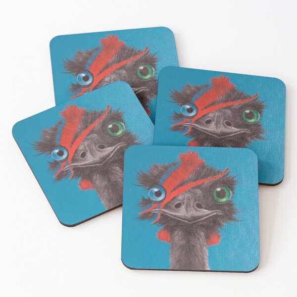 Item preview, Lightning Flash Ostrich inspired by David Bowie designed and sold by Andreja's shop.