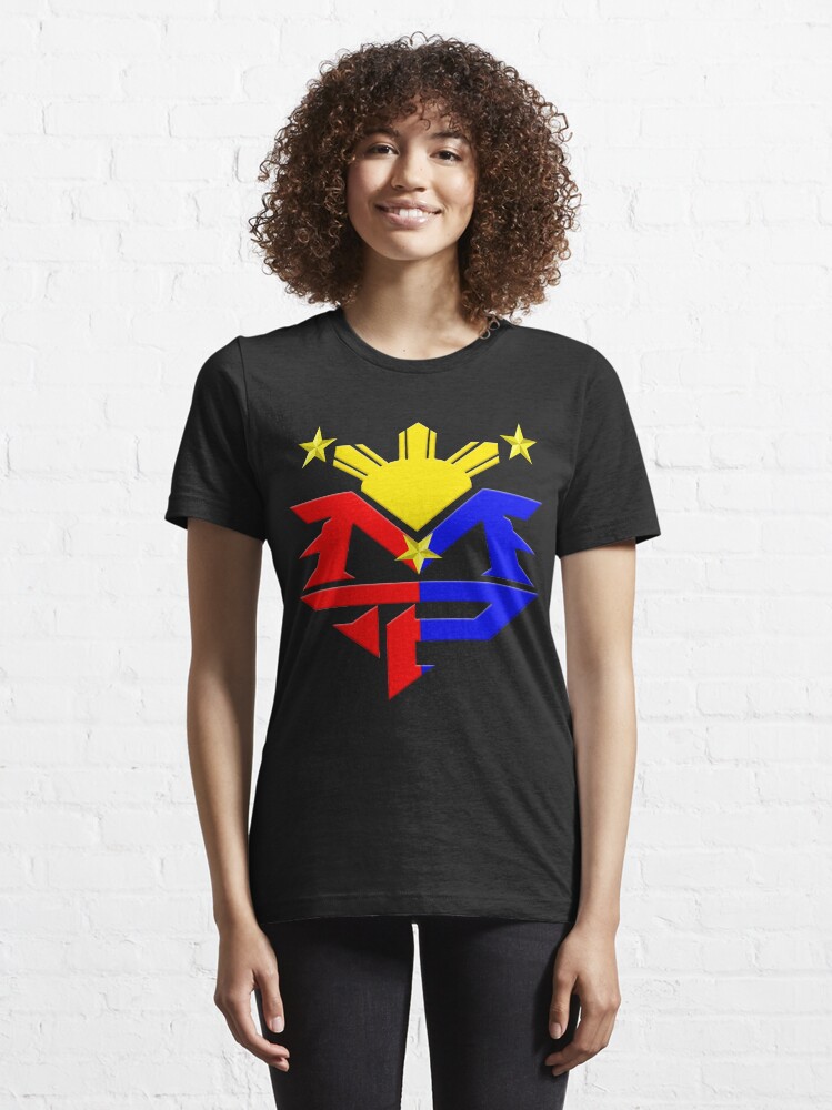 Alternate view of Manny Pacquiao Pac-Man Boxing Champion Essential T-Shirt