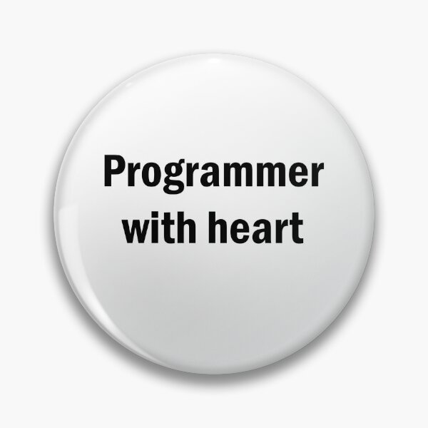 Item preview, Programmer with heart designed and sold by crecks.