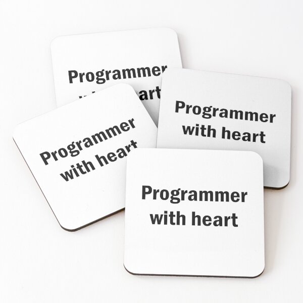 Item preview, Programmer with heart designed and sold by crecks.