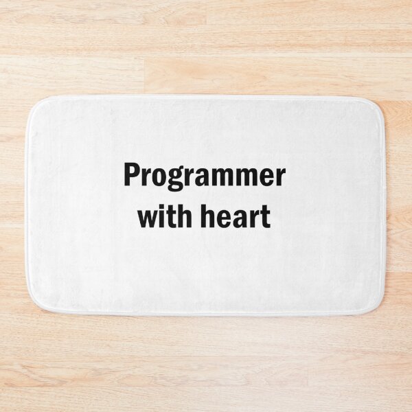 Item preview, Programmer with heart designed and sold by crecks.