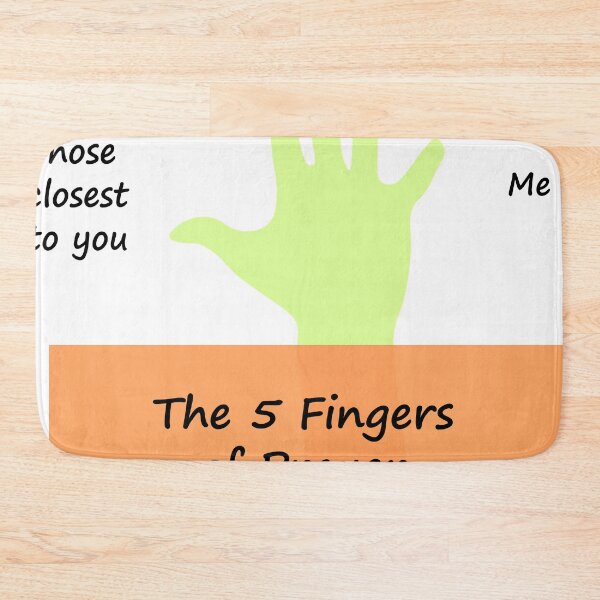 Item preview, The 5 Fingers of Prayer Kids designed and sold by MCoolOliver.