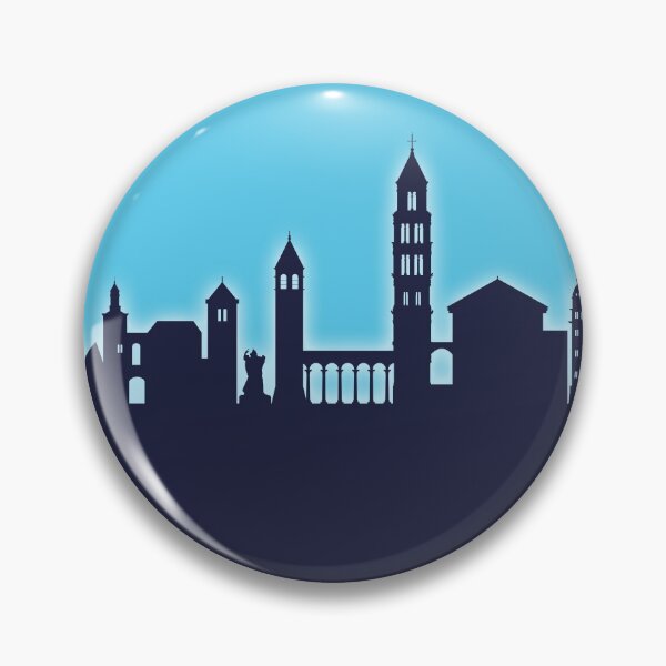 Item preview, Split Croatia Skyline designed and sold by ArtPrints.