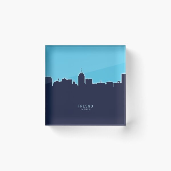Item preview, Fresno California Skyline designed and sold by ArtPrints.
