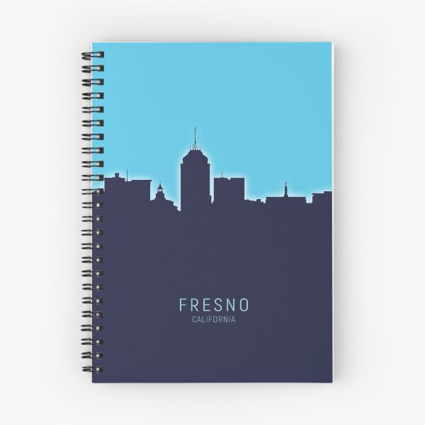 Artikelvorschau, Fresno California Skyline entworfen und verkauft von ArtPrints.