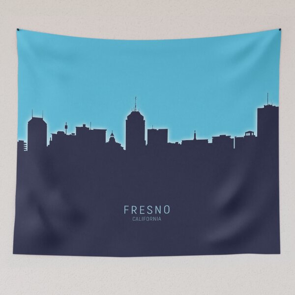 Item preview, Fresno California Skyline designed and sold by ArtPrints.
