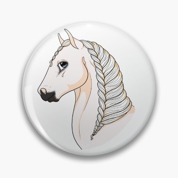 Item preview, White Andalusian designed and sold by JinnDraw.