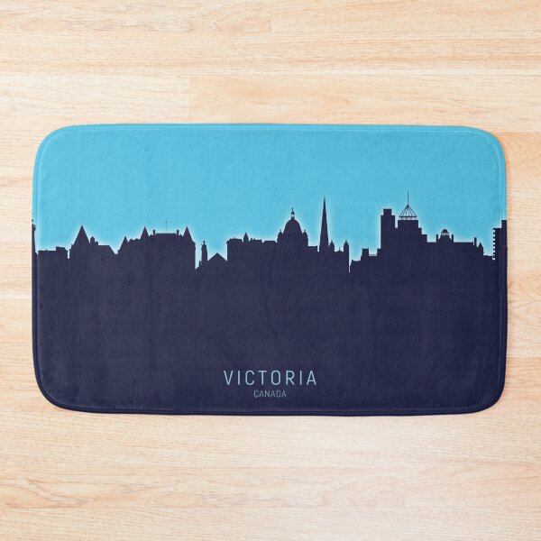 Artikelvorschau, Victoria Canada Skyline entworfen und verkauft von ArtPrints.