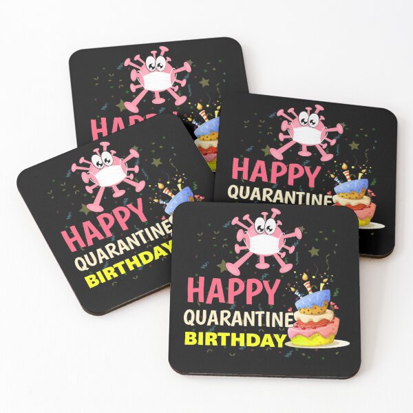 Item preview, Happy quarantine birthday  designed and sold by TopDesignArt.