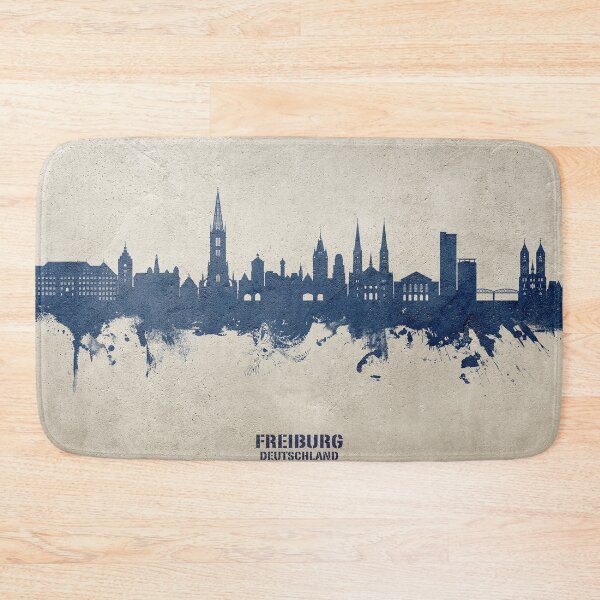 Item preview, Freiburg Germany Skyline designed and sold by ArtPrints.