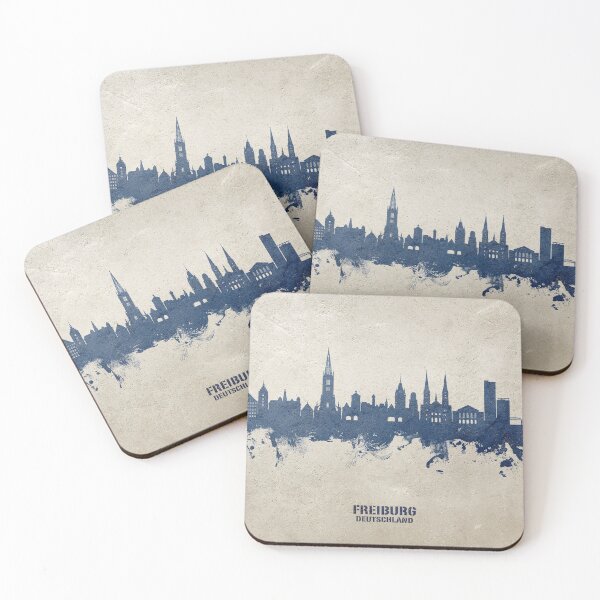 Item preview, Freiburg Germany Skyline designed and sold by ArtPrints.