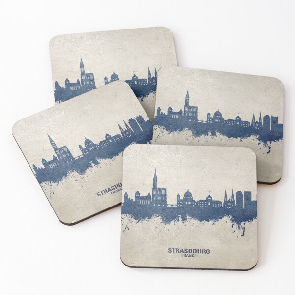 Item preview, Strasbourg France Skyline designed and sold by ArtPrints.