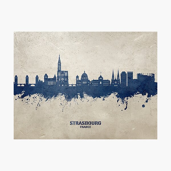Item preview, Strasbourg France Skyline designed and sold by MICHAEL TOMPSETT.
