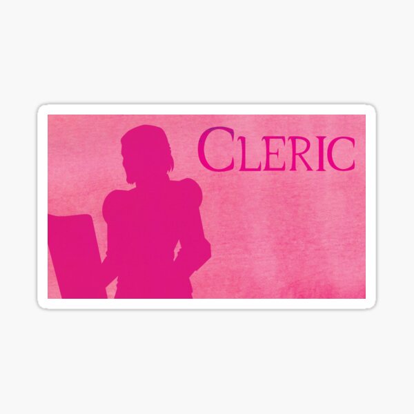 Cleric Sticker
