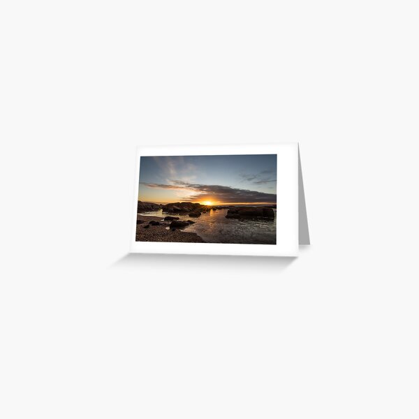 Coles Bay Sunset Greeting Card