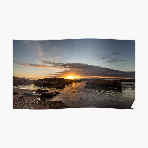 Coles Bay Sunset Poster