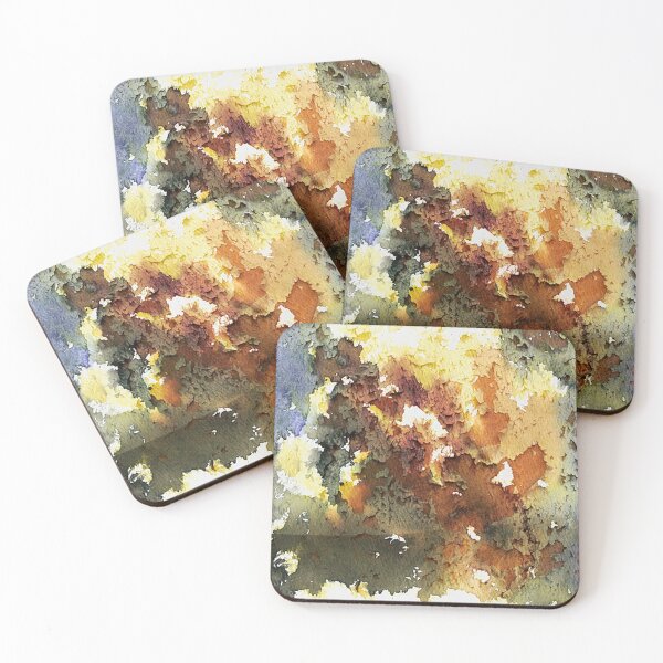 Item preview, Rustica.  Earthy colors and rusted metal textural photographic design designed and sold by headpossum.