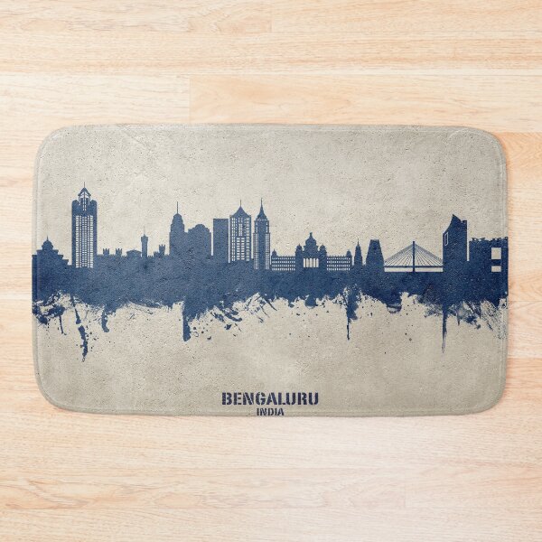 Item preview, Bengaluru Skyline India Bangalore designed and sold by ArtPrints.