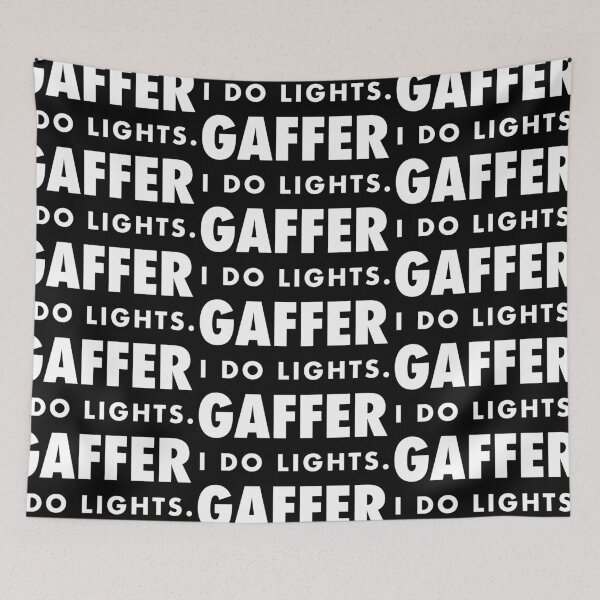 Item preview, Film Gaffer Lighting Technician Gift designed and sold by SuperFreshArt.