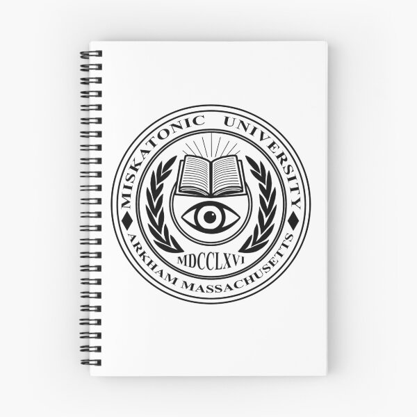 Item preview, Miskatonic University Crest Black - HP Lovecraft designed and sold by Duckfield.