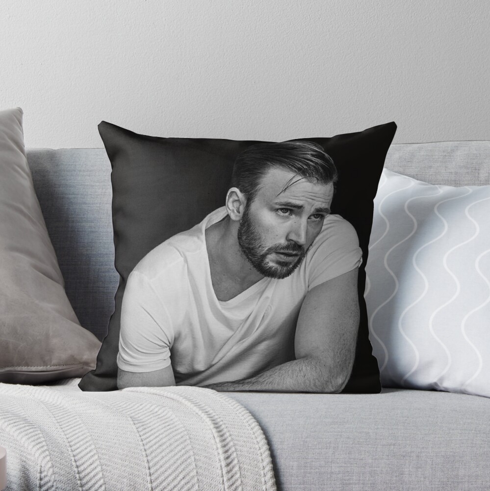 chris evans plush pillow