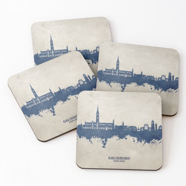 Item preview, Salisbury England Skyline designed and sold by ArtPrints.