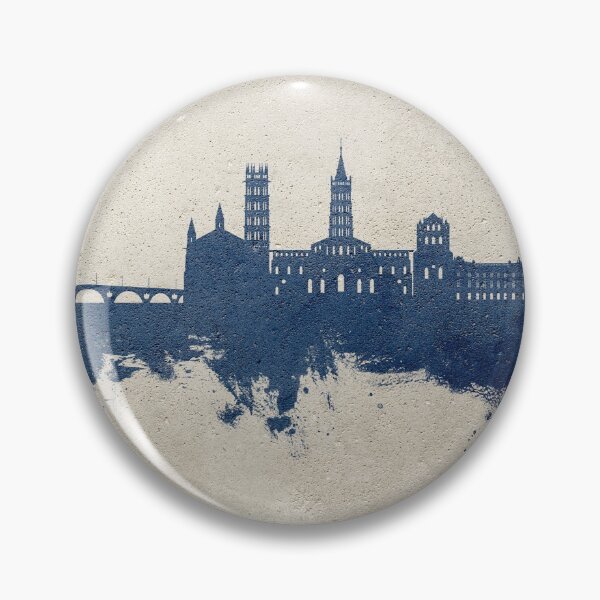Item preview, Toulouse France Skyline designed and sold by ArtPrints.