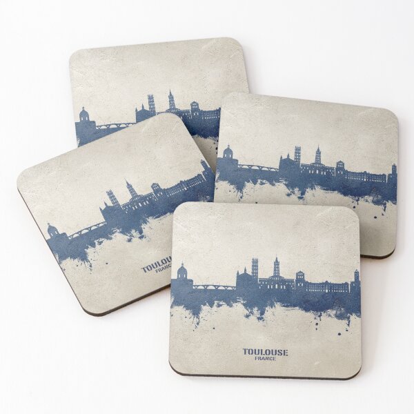 Item preview, Toulouse France Skyline designed and sold by ArtPrints.