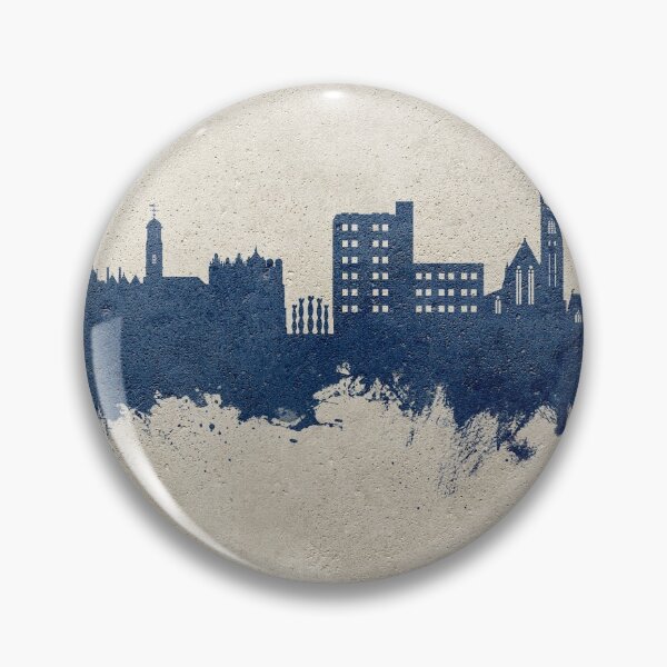 Item preview, Warrington England Skyline designed and sold by ArtPrints.
