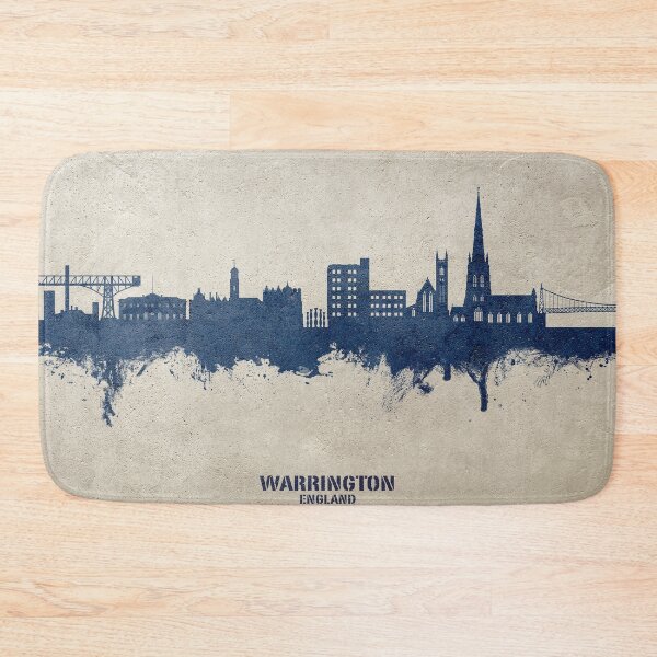 Item preview, Warrington England Skyline designed and sold by ArtPrints.