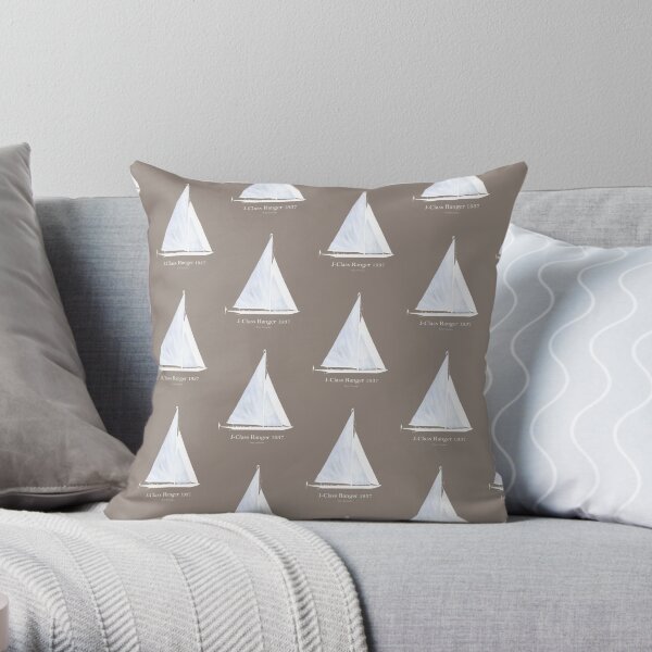 1937 Ranger on brown 1 Throw Pillow