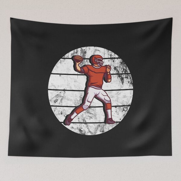 Item preview, American Football Vintage, Rugby, Quarterback designed and sold by Kuma518.