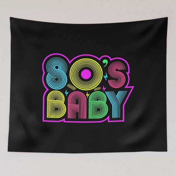 Item preview, 80s Baby - Vintage Retro Fashion Costume T-Shirt designed and sold by biNutz.