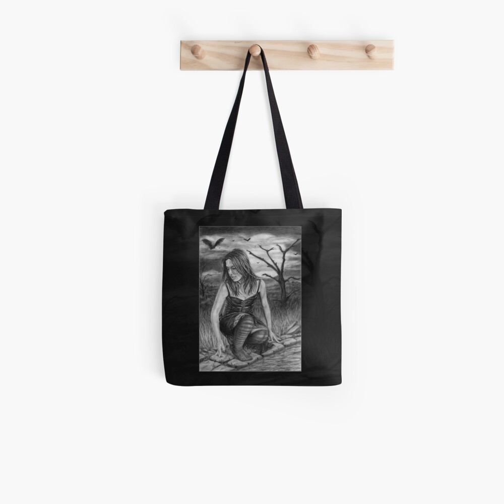 Nocturnal: Original drawing by Dean Sidwell Tote Bag
