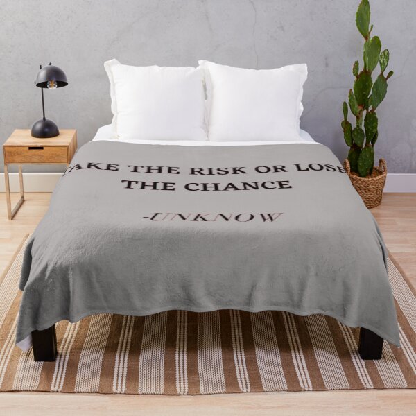 Item preview, take risks or lose your chance designed and sold by Gatsbird Design.