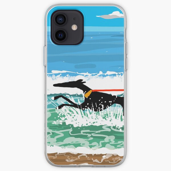 Running in the Sea iPhone Soft Case