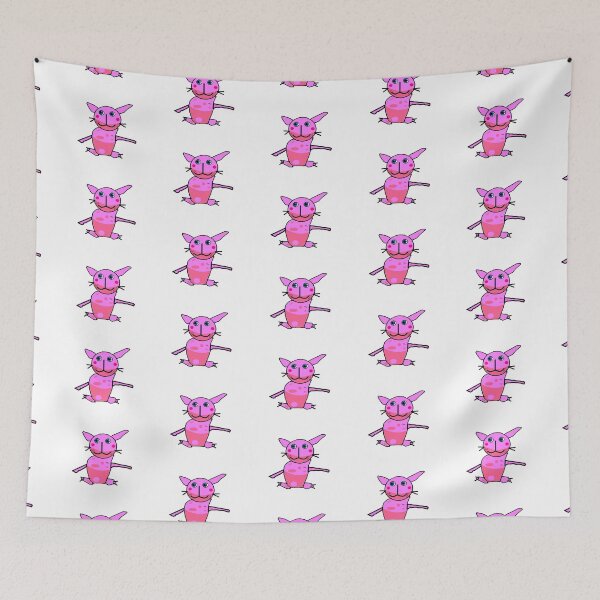 Item preview, pink rabbit cat  designed and sold by Phoebe Leech.