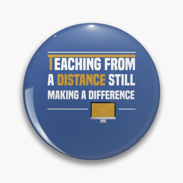 Item preview, Teaching from a Distance Still Making a Difference - Funny Teacher Tshirt designed and sold by Naufaal.
